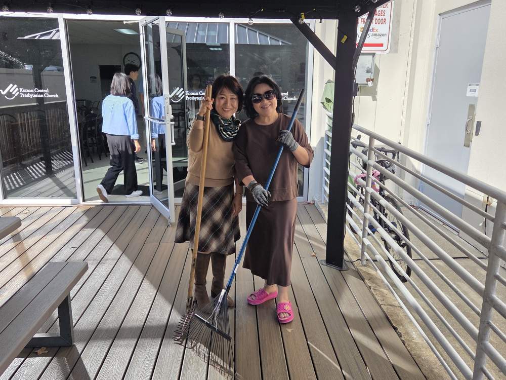 교회 대청소