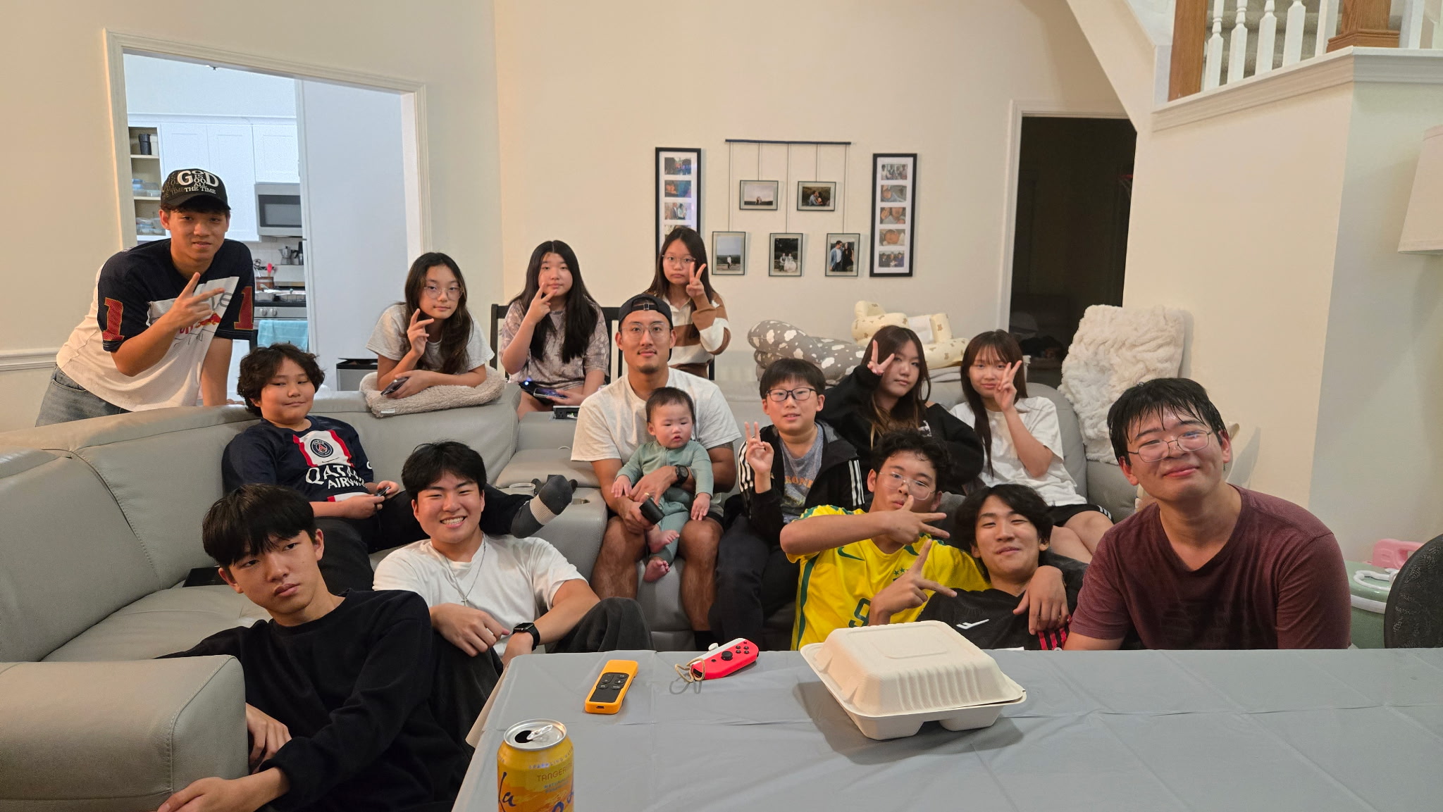 Youth potluck party